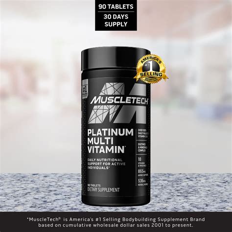 MuscleTech Platinum Multi Vitamin (90 Tabs) | WOAH!