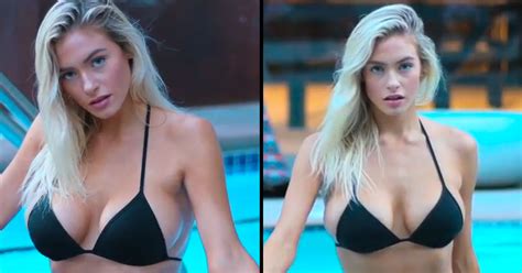 Hannah Palmer S Swimming Pool Bikini Video Will Blow Your Mind Man On