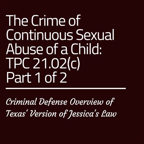 Texas Penal Code 22 011 Sexual Assault