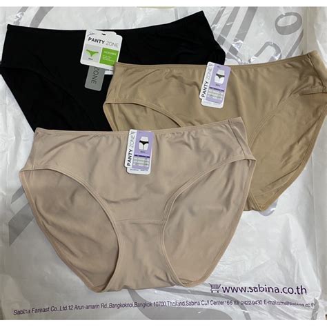 Sabina กางเกงชนใน ทรง Bikini รน Panty Zone รหส SUZ1204CD สเนอ