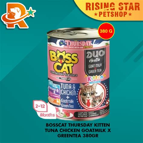 Jual Makanan Kucing Basah Boss Cat Wet Food Kaleng Gram Shopee