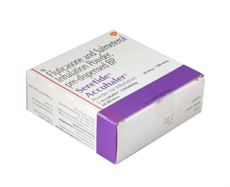 Seretide Diskus 500 Mcg 50 Mcg 60 Doses Pocket Chemist