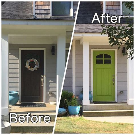 Curb Appeal Gorgeous Creative Customer Bren Becker Used Fortunate Non Fade Front Door Paint To