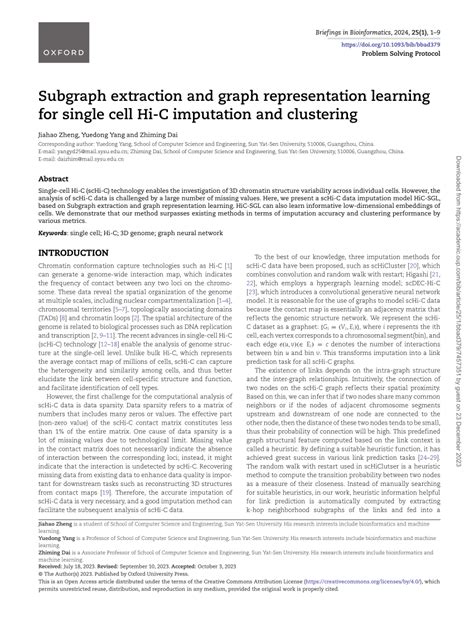 Pdf Subgraph Extraction And Graph Representation Learning For Single