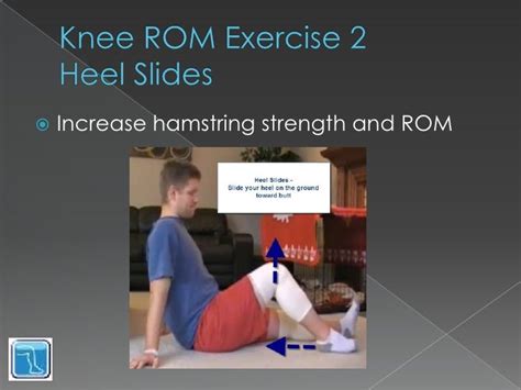 Knee Range of Motion Exercises