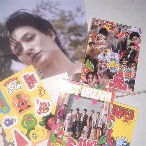 Jual Album Only Nct Dream Hot Sauce Chiling Ver Official Shopee Indonesia