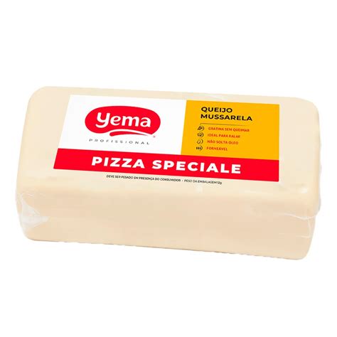 Mussarela Speciale Para Pizza Aprox 3 7Kg Yema Yema Granarolo