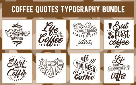 Coffee Quotes typography Bundles. Best for T-shirt Design, sticker, mug ...