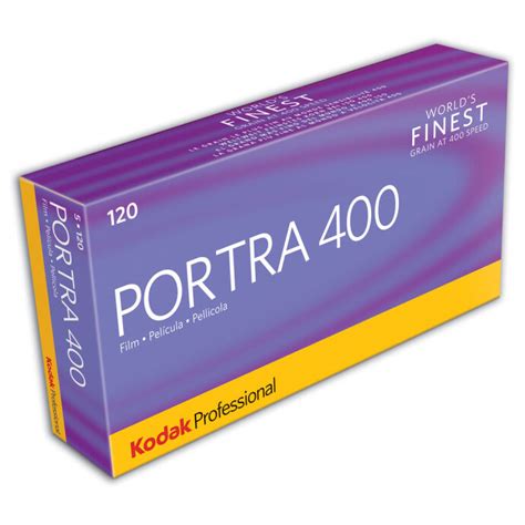 Kodak Professional Portra Color Negative Film Pack Film