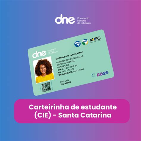 Carteirinha de Estudante SC – DNE