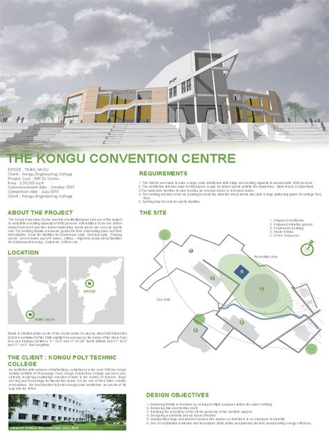 Kongu Convention Centre Building Insulation Architect