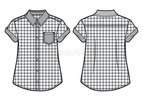 Checkered Shirt Stock Illustrations 20 658 Checkered Shirt Stock