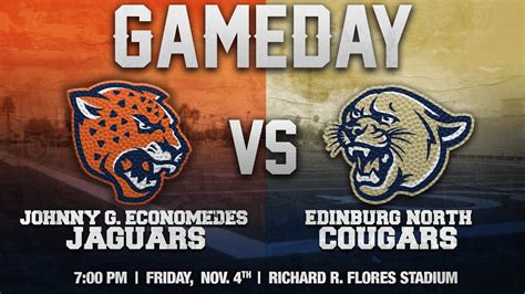 Edinburg North Cougars Vs Economedes Jaguars Youtube