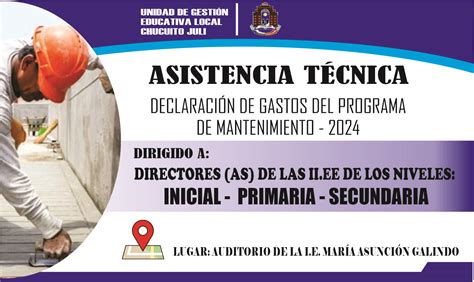 ASISTENCIA TÉCNICA DECLARACIÓN DE GASTOS DEL PROGRAMA DE MANTENIMIENTO