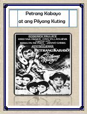 Petrang Kabayo: A Fantasy Romance Comedy Movie Review | Course Hero