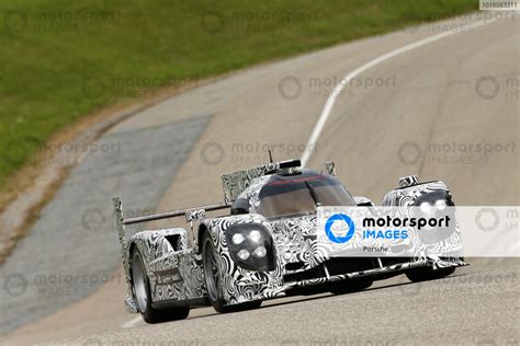 Timo Bernhard (GER) shakes down the new Porsche LMP1 Hybrid on the ...