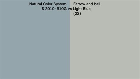 Natural Color System S 3010 B10g Vs Farrow And Ball Light Blue 22