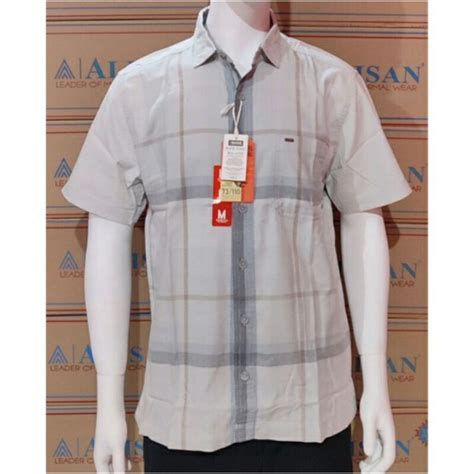 Jual Cardinal Kemeja Casual Pria Lengan Pendek Reguler Original Motif