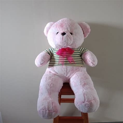 Jual Boneka Teddybear Beruang Warna Pink Ukuran Besar Di Lapak Toko