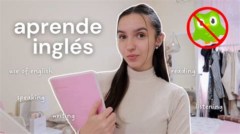 La GUÍA definitiva para APRENDER INGLÉS por tu cuenta Carolette