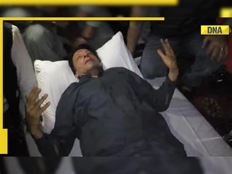 ‘took Out 3 Bullets Shrapnel From My Leg Pakistan Ex Pm Imran Khan