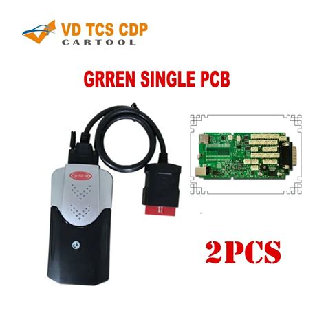 VD TCS CDP Newest 2015 R3 R1 New Vci Full Green Single PCB With