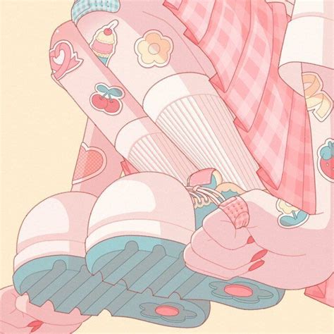 Lllillli08 Cute Kawaii Drawings Pink Wallpaper Anime Kawaii Drawings