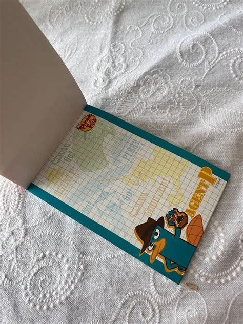 Original Disney Phineas And Ferb Mini Notebook Cute Cartoon Notebooks