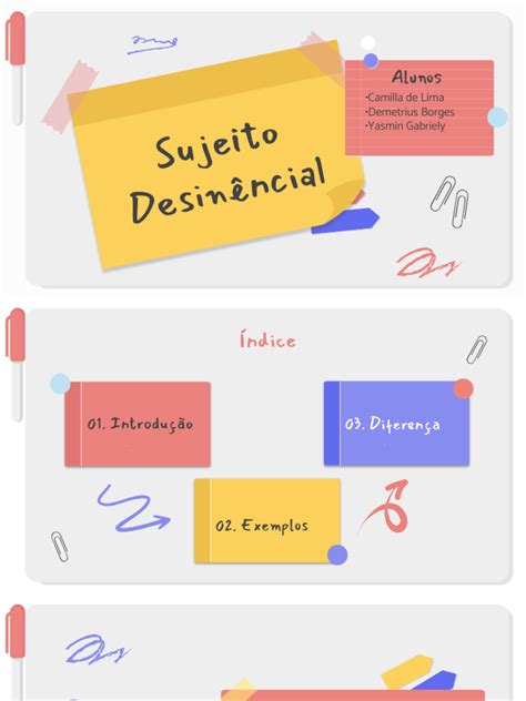 Desinencial Sujeito - Sujeito Desinencial | PDF | Assunto (gramática) | Mecânica da linguagem