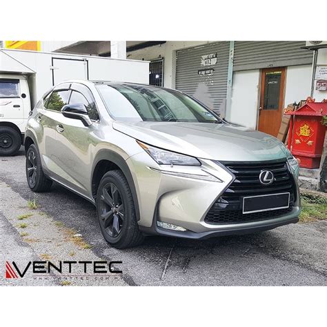 Lexus Nx Az10 2015 2021 Venttec Door Visor Made In Malaysia