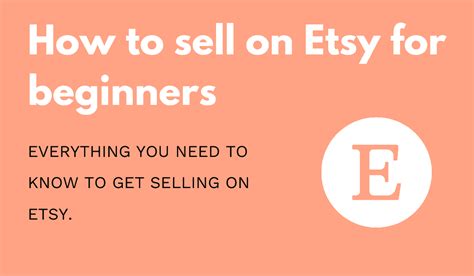 How To Sell On Etsy A Beginners Guide Teddy Smith