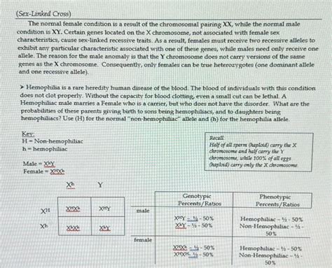 Solved Sex Linked Practice Problems 1 In Human S Chegg