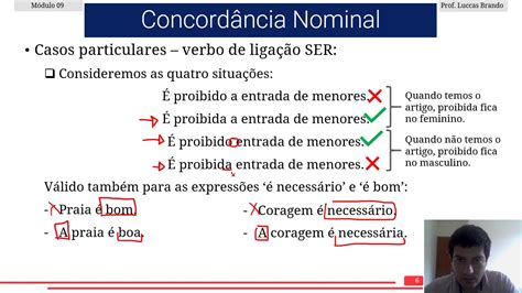 Concordancia Nominal Casos Especiais - [Português Instrumental] 23 - Concordância Nominal - Casos Especiais ...