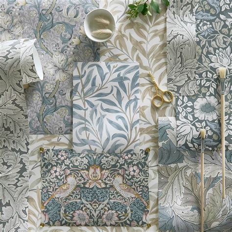 Willow Boughs Wallpaper Linen By Clarke And Clarke W