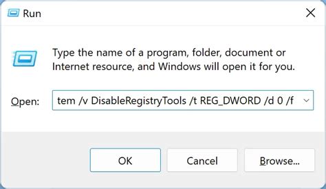 How To Enable Or Disable Access To Registry Editor On Windows Or