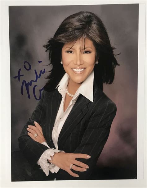 Aacs Autographs Julie Chen Autographed Glossy 8x10 Photo