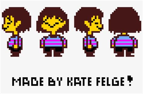 Undertale Frisk Sprite Walking