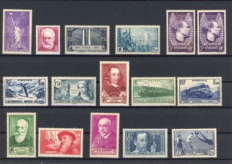 France 1936 1940 Selection Of Good Values And Series Catawiki