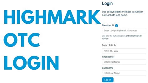 Highmark Otc Login Store Benefits Catalog Youtube