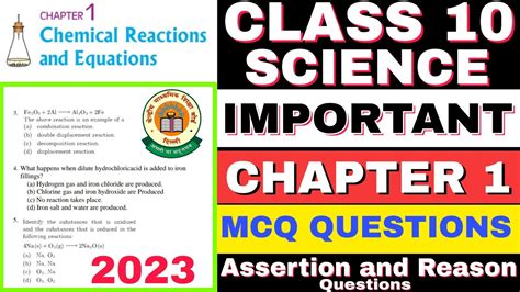 Class Science Chapter Mcq For Cbse Board Exam Chemical