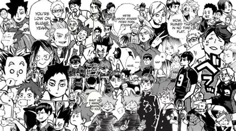 haikyuu manga desktop wallpaper (by me) | Fandom