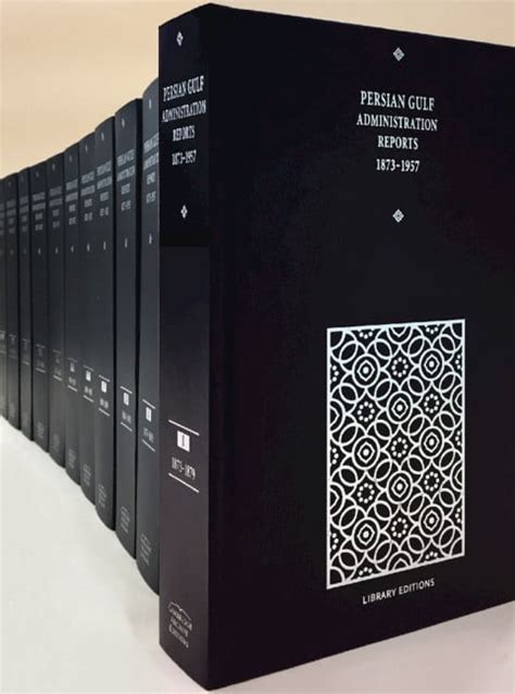 Cambridge Archive Editions Persian Gulf Administration Reports