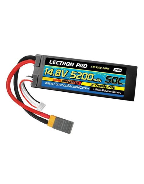 LECTRON PRO 4S LIPO 14 8V 5200MAH 50C BATTERY XT60 WITH TRAXXAS My