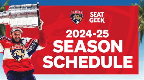 Florida Panthers Announce 2024-25 Regular Season Schedule | Florida ...