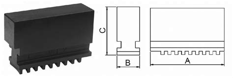 Jeu De 3 Mors Doux Monoblocs Pour Mandrin De Tours Mack Mandrin De