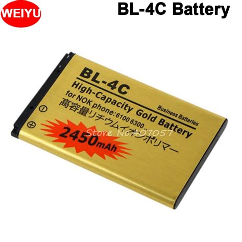 Pcs Bl C Bl C Mah Golden High Capacity Battery For Nokia