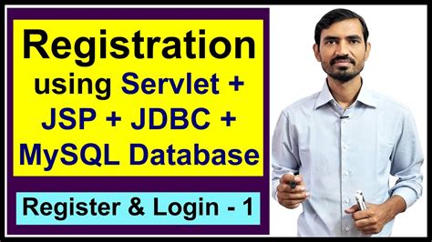 Registration Using JSP Servlet JDBC MySQL Database Practical