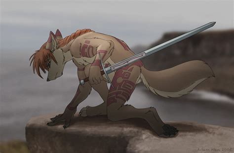 Sword Furry Anthro Screenshot Fictional Character Hd Wallpaper