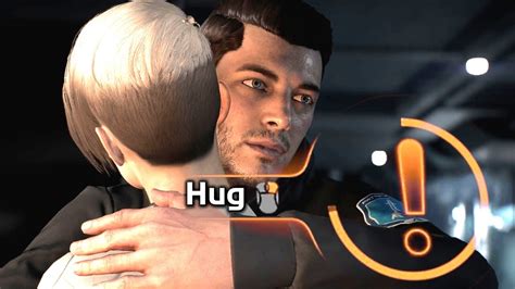 Mass Effect Andromeda 💖 Hugging Cora Youtube