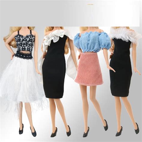 Платье принцессы для Барби Модное вечернее платье ручной работы ...